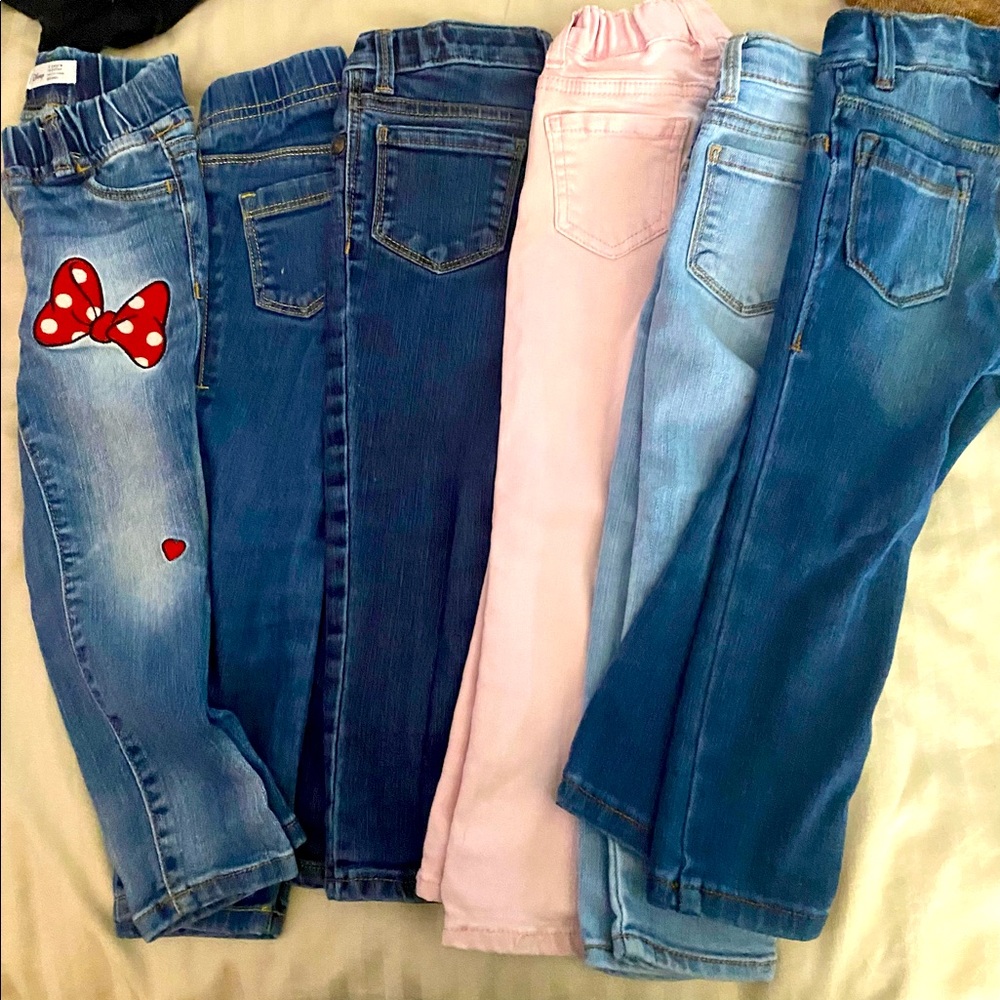 Girls 3T jeans lot